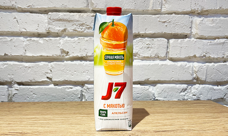 Сок Натуральный J7 Апельсин