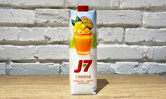 Сок Натуральный J7 Апельсин-Манго-Маракуйя